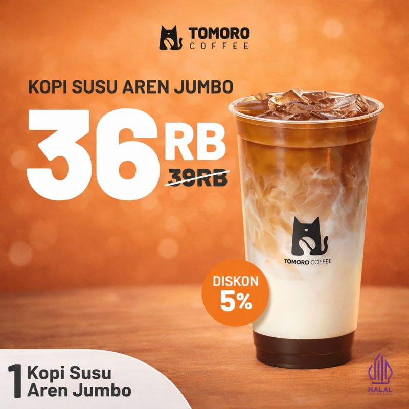 1 JUMBO KOPI SUSU AREN