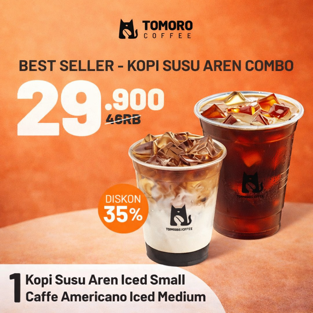 BEST SELLER Kopi Susu Aren Combo